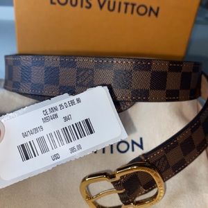 Louis Vuitton belt